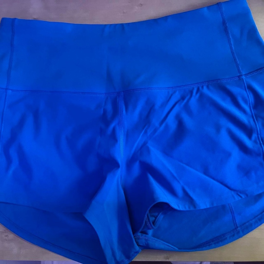 Lululemon speed up shorts high rise